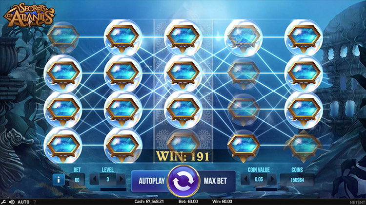 Secrets of Atlantis Slots Slingo