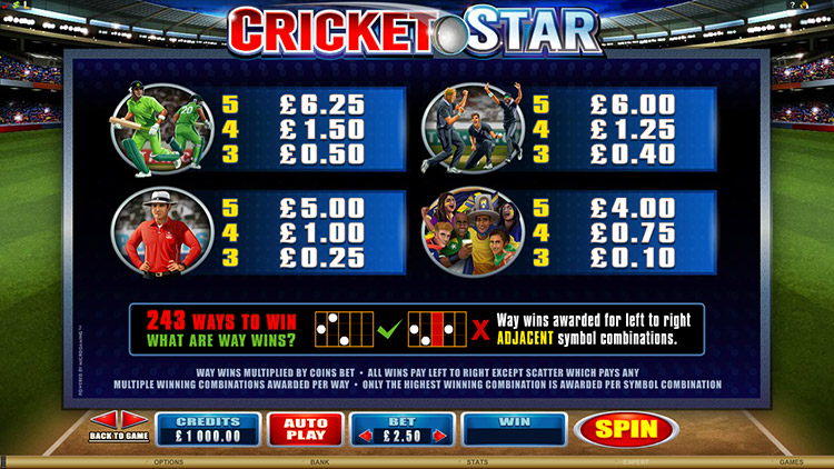 Cricket Star