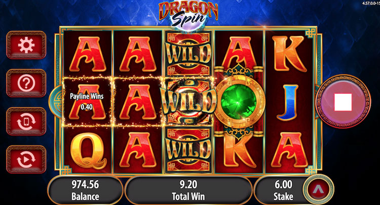 Dragon Spin Slots Slingo