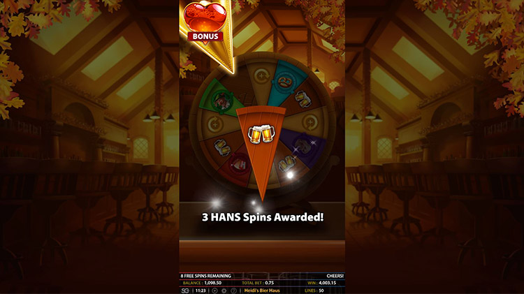 Heidi's Bierhaus Slots Slingo