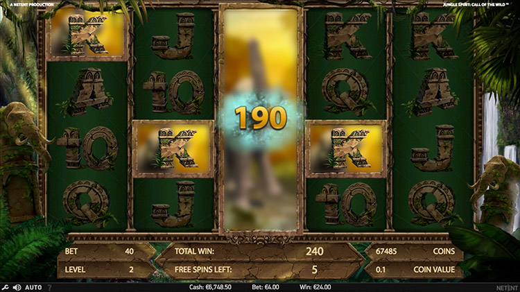 Jungle Spirit Call of the Wild Slots Slingo