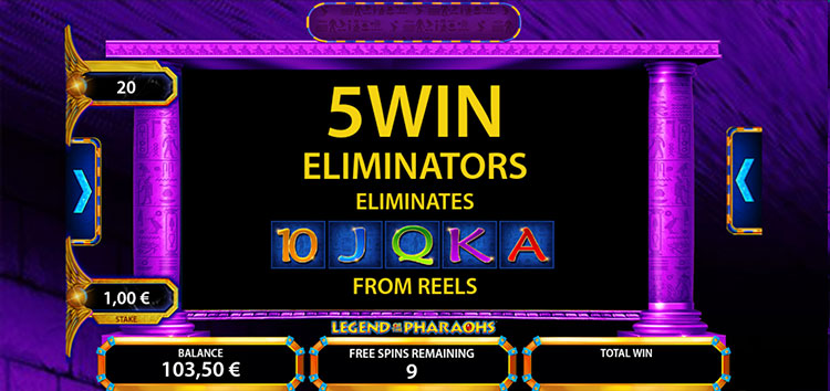 Legend of the Pharaohs Slots Slingo