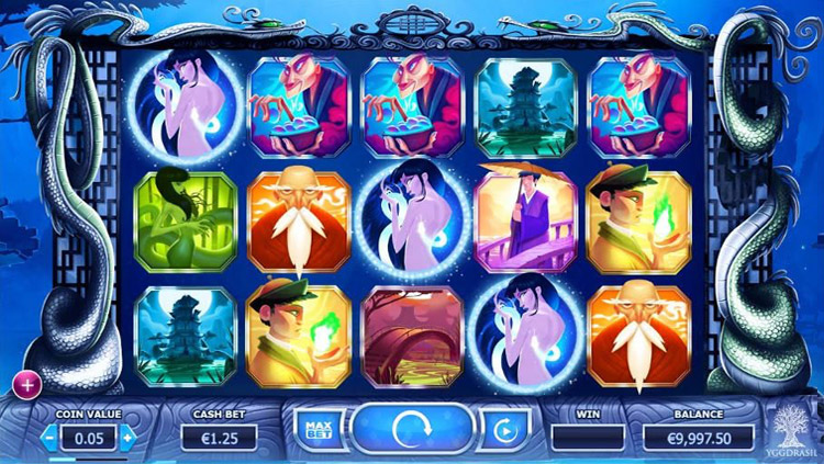 Legend of the White Snake Lady Slots Slingo