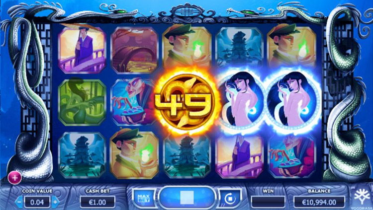 Legend of the White Snake Lady Slots Slingo