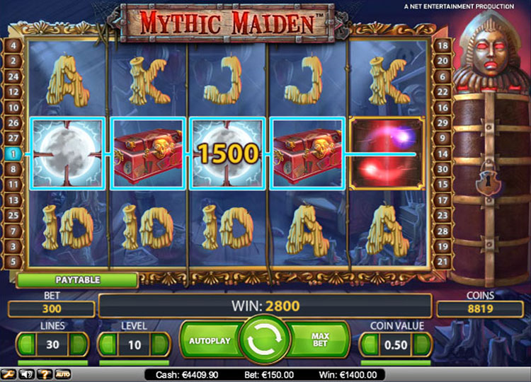 Mythic Maiden Slots Slingo