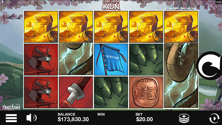 Samurai Ken Slots Slingo