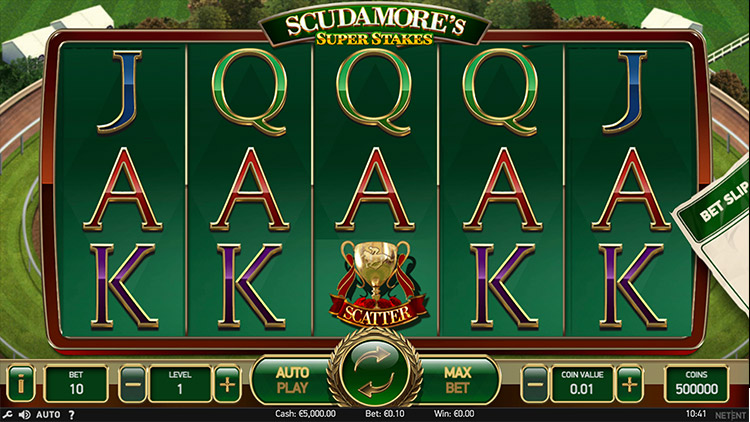 Scudamores Super Stakes Slots Slingo