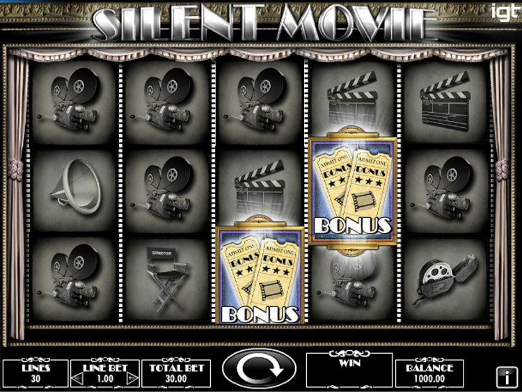 Silent Movie Slots Slingo