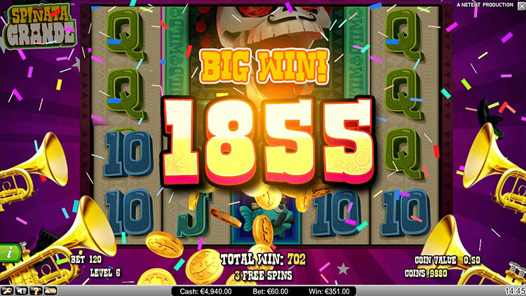 Spinata Grande Slots Slingo