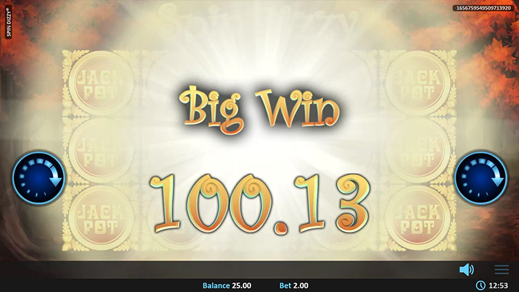 Spin Dizzy Slots Slingo