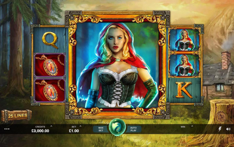 Wicked Tales Dark Red Slots Slingo