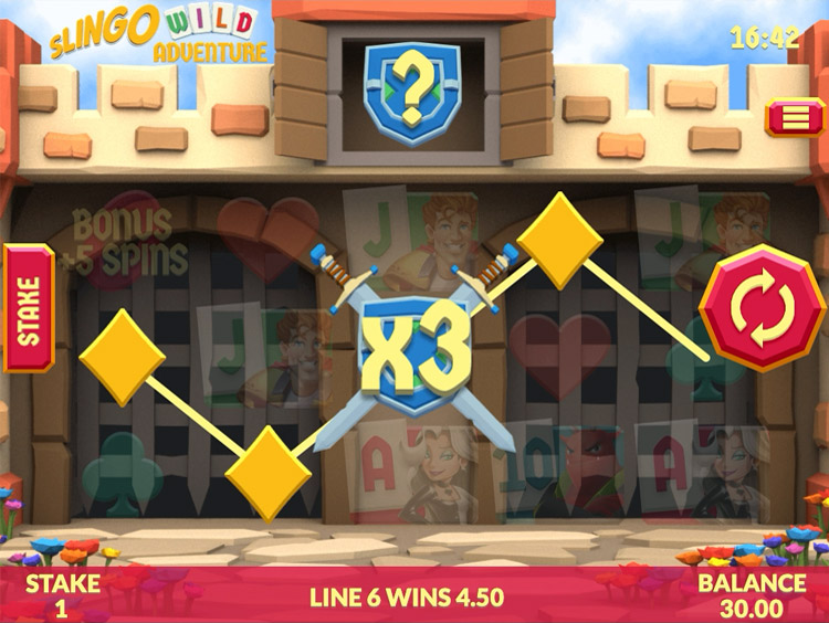 Slingo Wild Adventure Slots Slingo