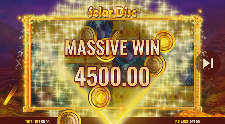Solar Disc Slots Slingo