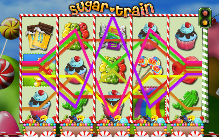Sugar Train Slots Slingo