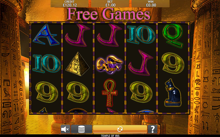 Temple of Iris Slots Slingo