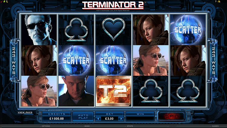 Terminator 2 Slots Slingo
