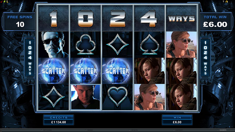 Terminator 2 Slots Slingo