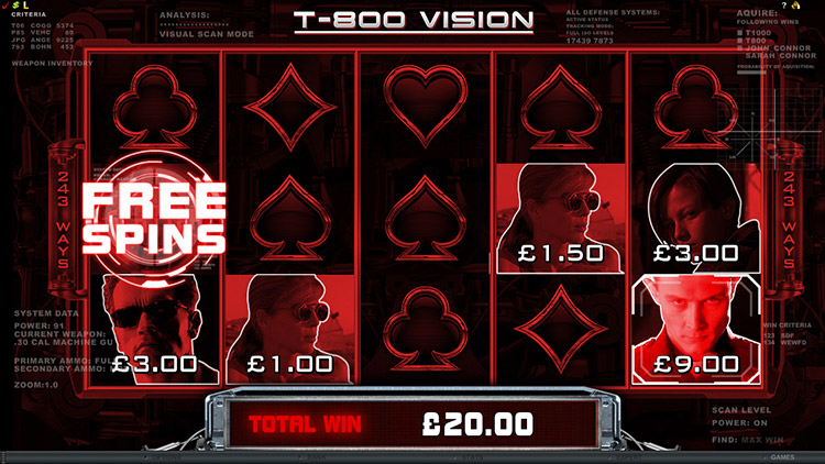 Terminator 2 Slots Slingo