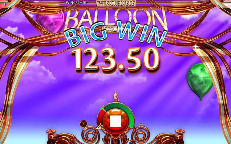 The Incredible Balloon Machine Slots Slingo