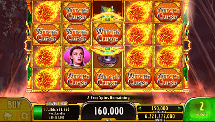 The Wizard of Oz Emerald City Slots Slingo