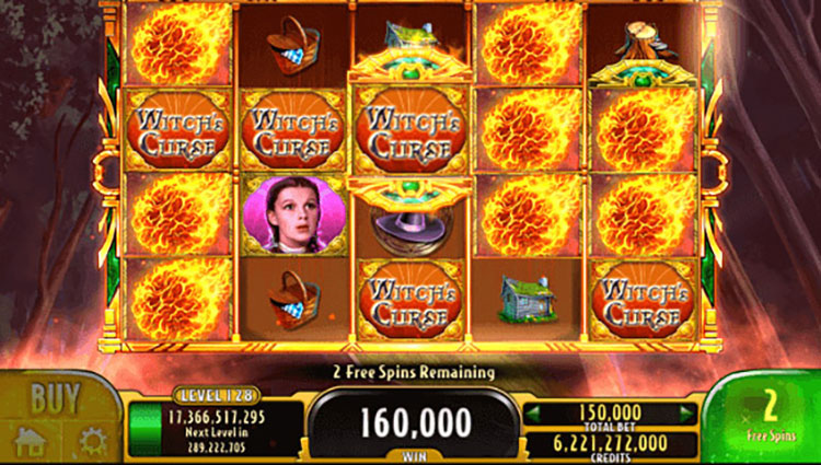 The Wizard of Oz Emerald City Slots Slingo