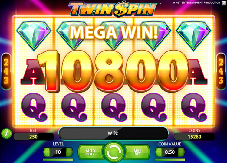 Twin Spin Slots Slingo