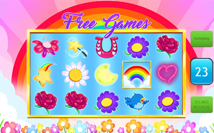 Unicorn Bliss Slots Slingo