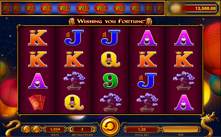 Wishing You Fortune Slots Slingo
