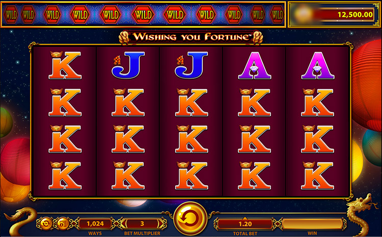 Wishing You Fortune Slots Slingo